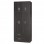 Ντουλάπα τρίφυλλη και πατάρι Zelia pakoworld wenge 90x42x240εκ.