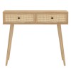 Κονσόλα Oslo pakoworld sonoma 100x29x81εκ