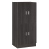 Παπουτσοθήκη-ντουλάπι Felicity pakoworld χρώμα wenge eo 60x32x127εκ