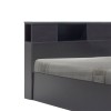 Κρεβάτι  OLYMPUS pakoworld σε χρώμα wenge 120x200εκ