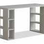 Γραφείο Colmar pakoworld χρώμα λευκό 140x60x75εκ
