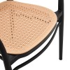 Πολυθρόνα Juniper pakoworld με UV protection PP μπεζ-μαύρο 56x52.5x86.5εκ.