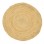 Χαλί Solon Inart φυσικό γιούτα 120x120x1εκ