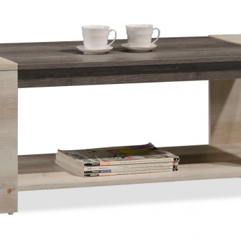 Τραπέζι σαλονιού OLYMPUS pakoworld χρώμα castillo-toro 110x51x42,5εκ