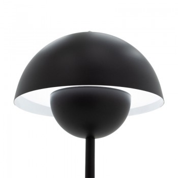 Επιτραπέζιο φωτιστικό Creative pakoworld LED μαύρο Φ18x30εκ