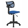 ΚΑΡΕΚΛΑ ΓΡΑΦΕΙΟΥ AKHILA HM1026.06 ΜΠΛΕ ΥΦΑΣΜΑ MESH 40,5x50,5x91,5 εκ.