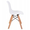 ΚΑΡΕΚΛΑ TWIST KID HM8453.01 ΞΥΛΙΝΑ ΠΟΔΙΑ Κ ΚΑΘΙΣΜΑ PP ΛΕΥΚΟ 31x34x55.5Υεκ