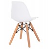 ΚΑΡΕΚΛΑ TWIST KID HM8453.01 ΞΥΛΙΝΑ ΠΟΔΙΑ Κ ΚΑΘΙΣΜΑ PP ΛΕΥΚΟ 31x34x55.5Υεκ