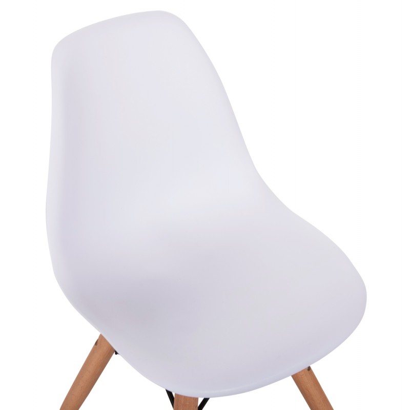 ΚΑΡΕΚΛΑ TWIST KID HM8453.01 ΞΥΛΙΝΑ ΠΟΔΙΑ Κ ΚΑΘΙΣΜΑ PP ΛΕΥΚΟ 31x34x55.5Υεκ