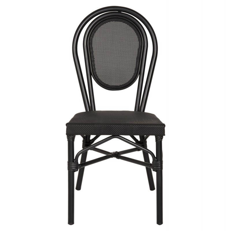 ΚΑΡΕΚΛΑ ΑΛΟΥΜΙΝΙΟΥ TRENT BAMBOO LOOK ΜΕ TEXTLINE 45x57x88 εκ. HM5052