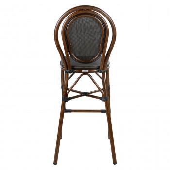 ΣΚΑΜΠΟ ΑΛΟΥΜΙΝΙΟΥ AZARIA HM5059 BAMBOO LOOK ΚΑΦΕ ΜΕ TEXTLINE 44x52x115Υεκ