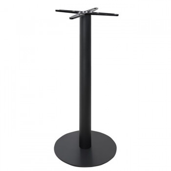 ΒΑΣΗ ΜΕΤΑΛΛΙΚΗ ΜΠΑΡ Φ50X108 ΜΑΥΡΗ HM411