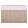 ΜΠΟΥΦΕΣ JOLENE HM2234.02 2 ΣΥΡΤΑΡΙΑ & 4 ΠΟΡΤΕΣ SONAMA 120X40X80εκ.