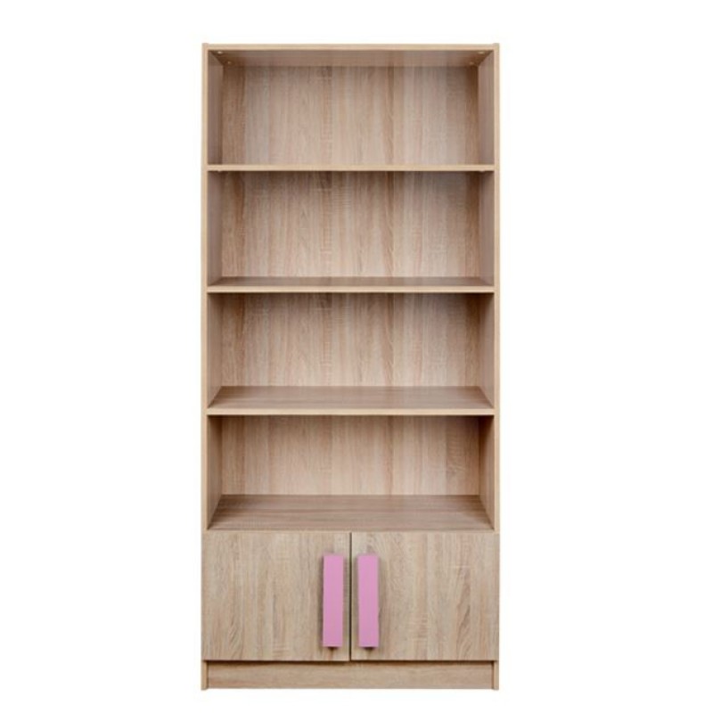 ΒΙΒΛΙΟΘΗΚΗ PLAYROOM SONAMA-ΡΟΖ HM10146.03 80X35X180εκ.