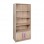 ΒΙΒΛΙΟΘΗΚΗ PLAYROOM SONAMA-ΡΟΖ HM10146.03 80X35X180εκ.