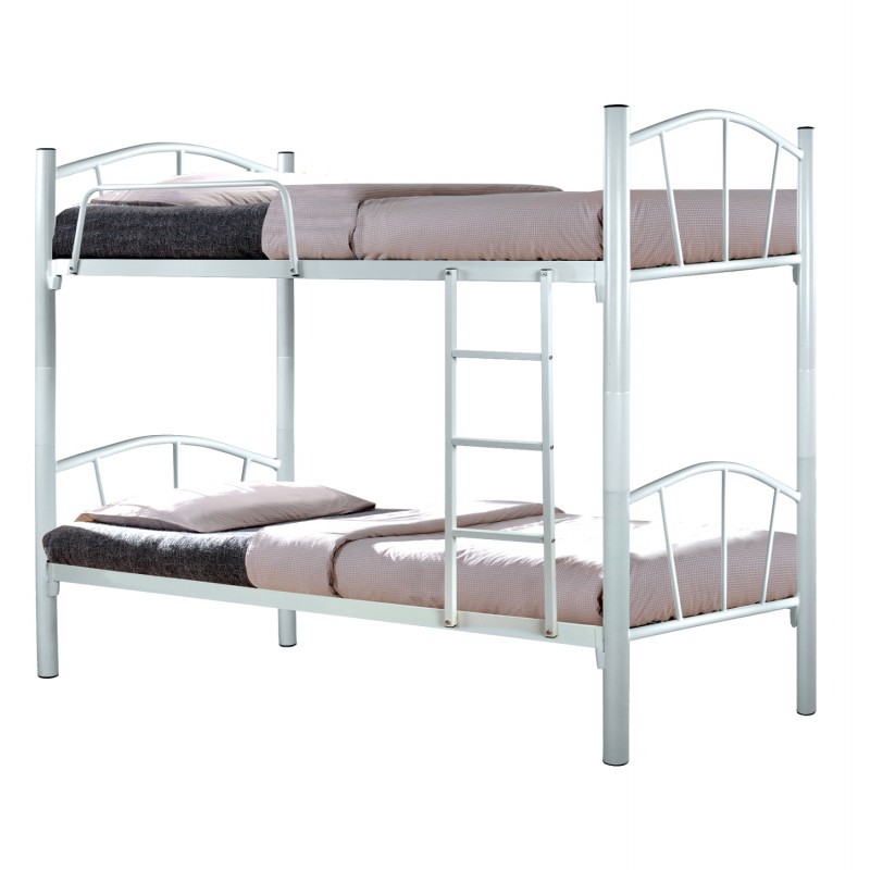 ΚΟΥΚΕΤΑ ΚΡΕΒΑΤΙ ΜΕΤΑΛΛΙΚΗ FLOOR HM328.02 ΛΕΥΚΗ 90Χ190 εκ.