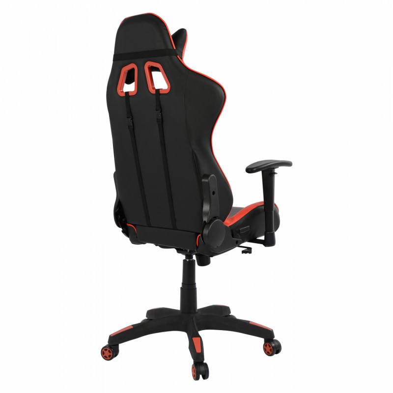 ΚΑΡΕΚΛΑ ΓΡΑΦΕΙΟΥ GAMING HM1062.01 SPEED ΜΑΥΡΟ ΚΟΚΚΙΝΟ PU 68,5 x 71,5 x 133,5 εκ.