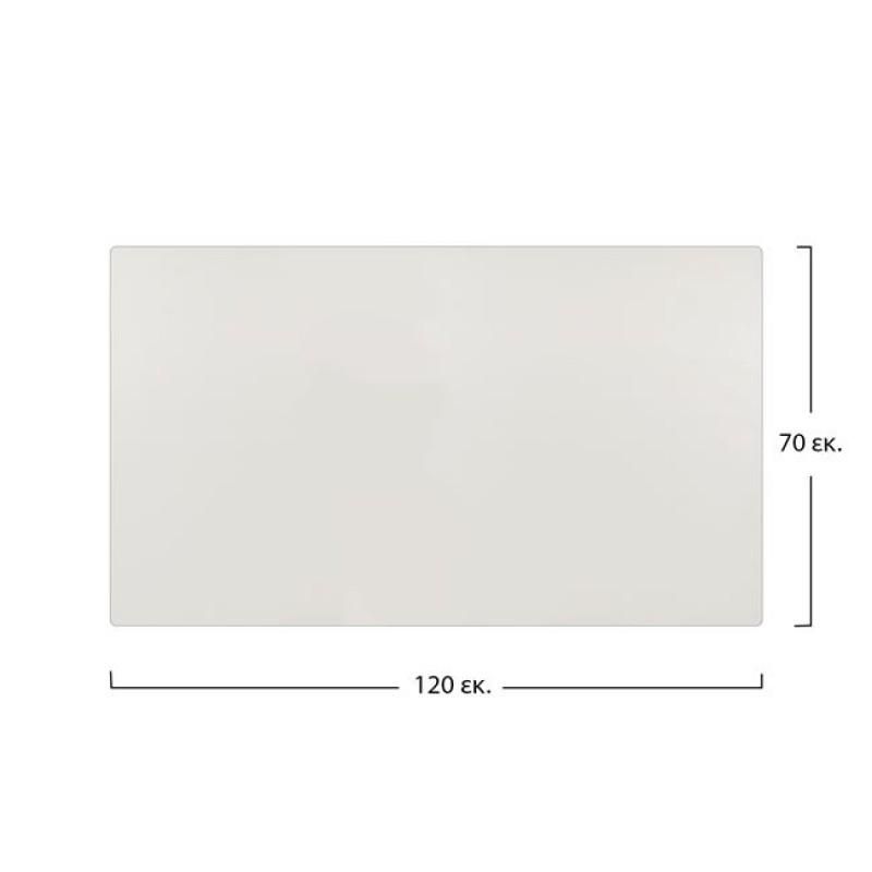 ΕΠΙΦΑΝΕΙΑ ΤΡΑΠΕΖΙΟΥ HM5163.01 COMPACT HPL 120X70 εκ. ΛΕΥΚΗ