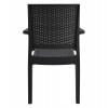 ΠΟΛΥΘΡΟΝΑ ΠΟΛΥΠΡΟΠΥΛΕΝΙΟΥ ΒΑΡΕΩΣ ΤΥΠΟΥ KAGANU DARK GREY HM5134.01 57x55,5x89 εκ.