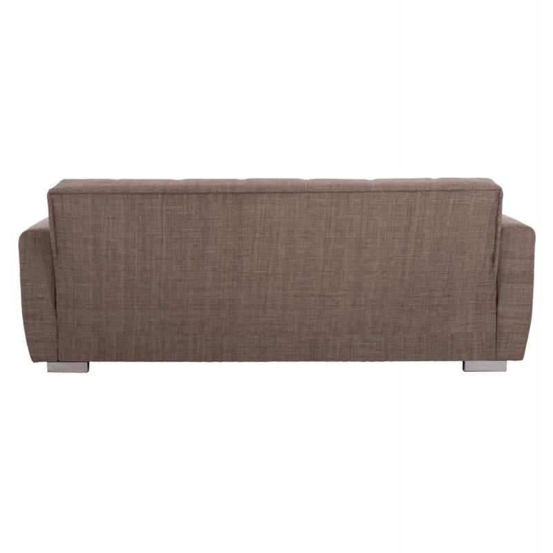 ΚΑΝΑΠΕΣ ΚΡΕΒΑΤΙ POLYA ΤΡΙΘΕΣΙΟΣ ΚΑΦΕ HM3240.02 215x80x77 εκ.