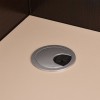 ΓΡΑΦΕΙΟ ΥΠΟΔΟΧΗΣ DALTON HM2068.01 ΜΕΛΑΜΙΝΗ ΣΕ WENGE-ΜΠΕΖ 240x80x106Υεκ.