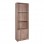 ΒΙΒΛΙΟΘΗΚΗ ΜΕΛΑΜΙΝΗΣ HAYDEN HM2269.02 ΣΕ ΧΡΩΜΑ SONAMA 60x30x174Υεκ.