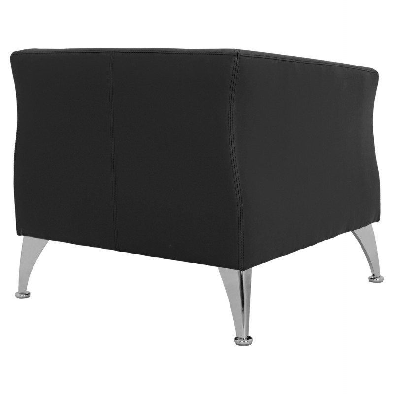 ΠΟΛΥΘΡΟΝΑ KIANA HM3122.11 ΜΕ ΜΑΥΡΟ PU 80x75x71 εκ.