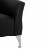 ΚΑΝΑΠΕΣ 3ΘΕΣΙΟΣ KIANA HM3122.31 ΜΕ ΜΑΥΡΟ PU 180x75x71 εκ.