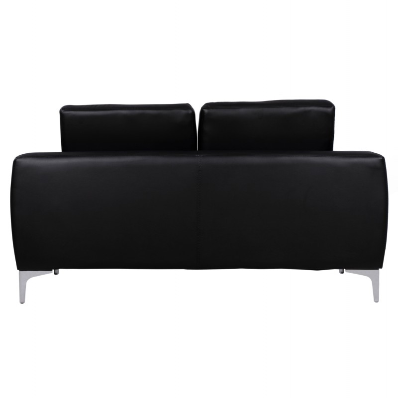ΚΑΝΑΠΕΣ 2ΘΕΣΙΟΣ KΕΝΖΙΕ HM3121.21 ΜΕ ΜΑΥΡΟ PU 142x81x81 εκ.