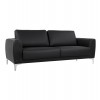 ΚΑΝΑΠΕΣ 3ΘΕΣΙΟΣ KENZIE HM3121.31 ΜΕ ΜΑΥΡΟ PU 190x81x81 εκ.