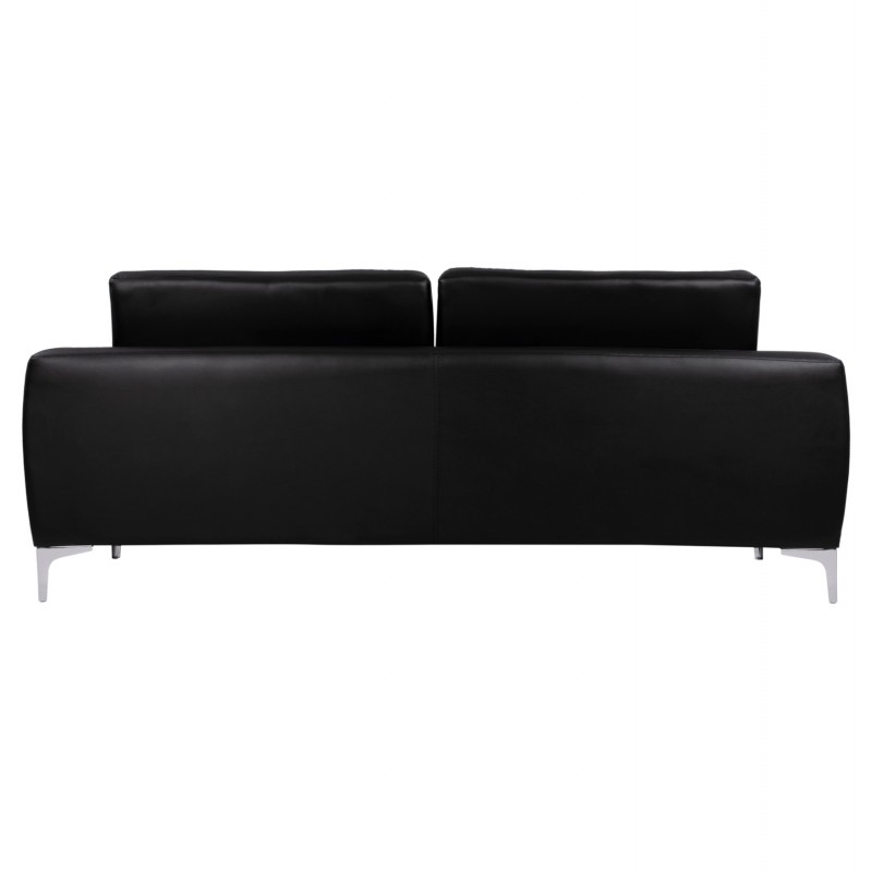 ΚΑΝΑΠΕΣ 3ΘΕΣΙΟΣ KENZIE HM3121.31 ΜΕ ΜΑΥΡΟ PU 190x81x81 εκ.