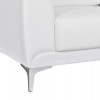 ΚΑΝΑΠΕΣ 2ΘΕΣΙΟΣ KΕΝΖΙΕ HM3121.22 ΜΕ ΛΕΥΚΟ PU 142x81x81 εκ.
