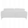 ΚΑΝΑΠΕΣ 3ΘΕΣΙΟΣ KENZIE HM3121.32 ΜΕ ΛΕΥΚΟ PU 190x81x81 εκ.