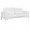 ΚΑΝΑΠΕΣ 3ΘΕΣΙΟΣ KENZIE HM3121.32 ΜΕ ΛΕΥΚΟ PU 190x81x81 εκ.