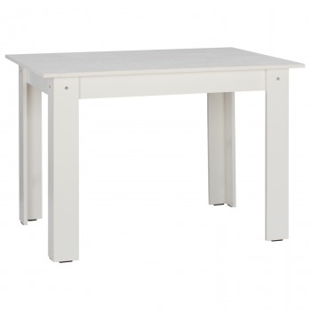 ΤΡΑΠΕΖΙ ΚΟΥΖΙΝΑΣ KELVIN 140x80x77Υεκ. ΛΕΥΚΟ HM2429.03