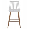 ΣΚΑΜΠΟ ΜΠΑΡ VANESSA HM9300.01 ΛΕΥΚΟ ΜΕΣΑΙΟΥ ΥΨΟΥΣ 43x45x97Υεκ.