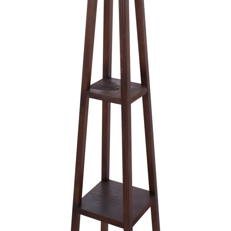 ΦΩΤΙΣΤΙΚΟ ΔΑΠΕΔΟΥ ΞΥΛΙΝΟ ΜΕ ΚΑΡΥΔΙ ΠΟΔΙΑ ΚΑΙ ΜΠΕΖ ΚΑΠΕΛΟ 26x26x156Yεκ.HM7695.01