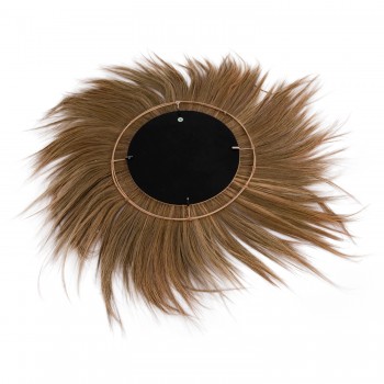 ΚΑΘΡΕΠΤΗΣ ΤΟΙΧΟY ΣΤΡΟΓΓΥΛΟΣ ΠΛΑΙΣΙΟ ΙΝΕΣ ΜΠΑΝΑΝΑΣ ΣΕ ΦΥΣΙΚΟ 130x4x130Υεκ.HM7734