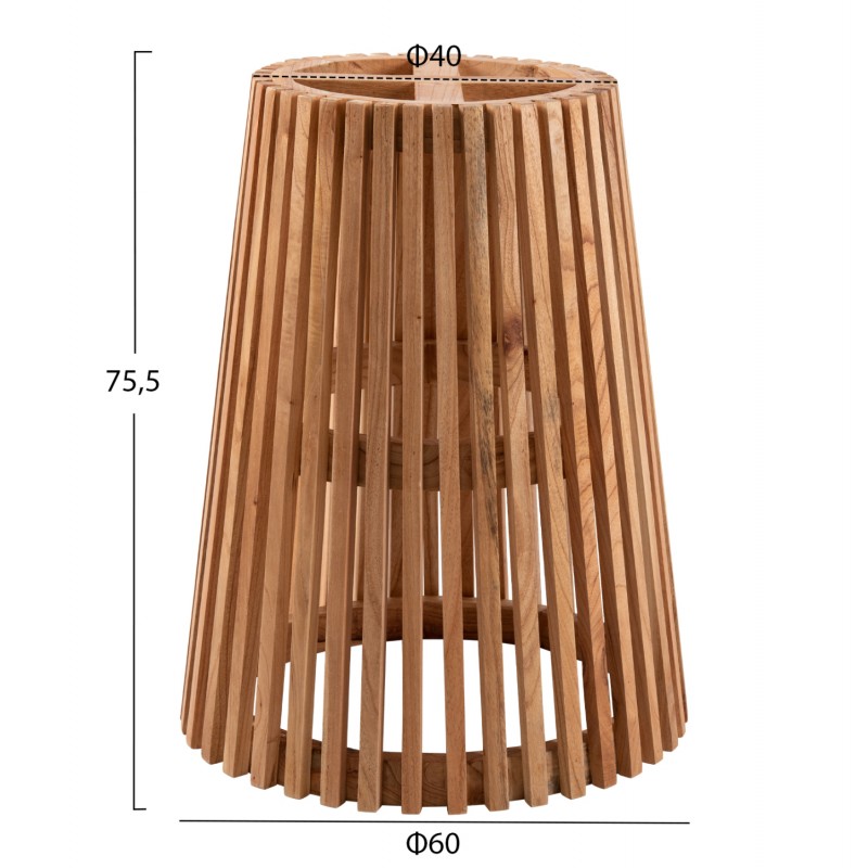 ΒΑΣΗ ΤΡΑΠΕΖΙΟΥ ΕΣΩΤΕΡΙΚΟΥ ΧΩΡΟΥ MINDI ΞΥΛΟ Φ60x75,5Yεκ.HM9459.01