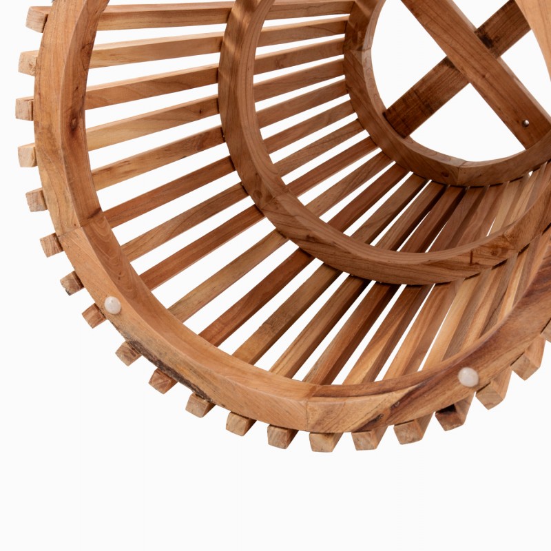 ΒΑΣΗ ΤΡΑΠΕΖΙΟΥ ΕΣΩΤΕΡΙΚΟΥ ΧΩΡΟΥ MINDI ΞΥΛΟ Φ60x75,5Yεκ.HM9459.01