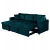 ΚΑΝΑΠΕΣ ΓΩΝΙΑ ΚΡΕΒΑΤΙ WAYNE 224x147x85Υεκ. HM3028.13 ΒΕΛΟΥΔΟ ΚΥΠΑΡΙΣΣΙ