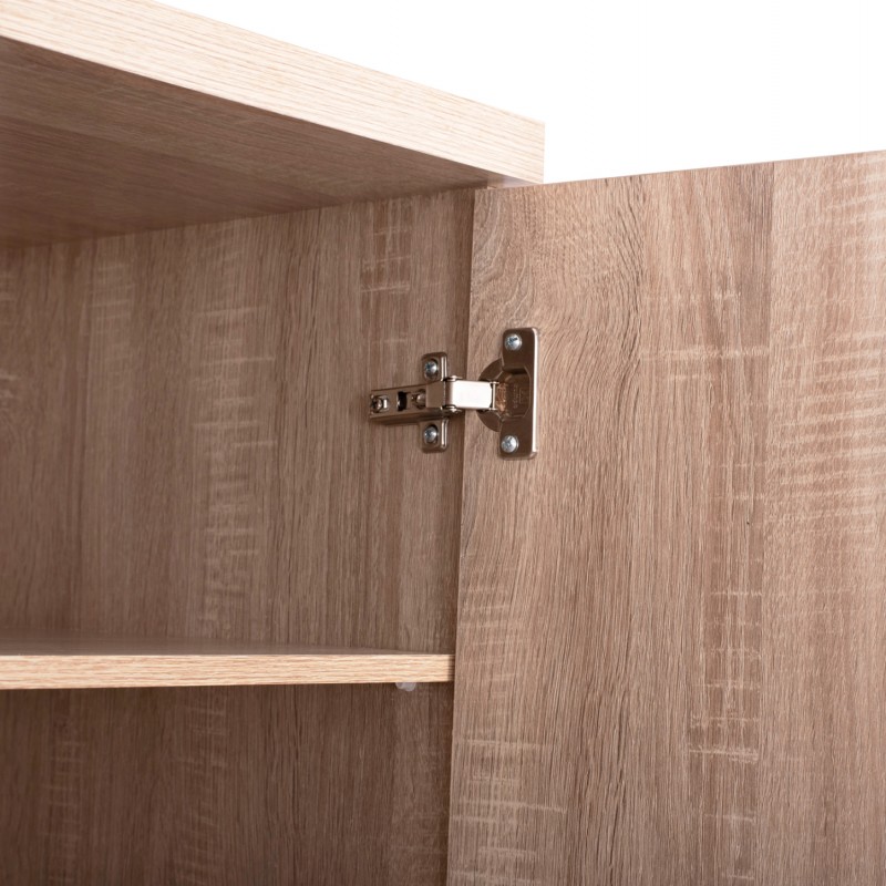 ΠΑΠΟΥΤΣΟΘΗΚΗ ΞΥΛΙΝΗ DAYANNA ΜΕ 6 ΡΑΦΙΑ 60X43X180.5εκ. SONAMA HM2379.02