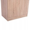ΠΑΠΟΥΤΣΟΘΗΚΗ ΞΥΛΙΝΗ DAYANNA ΜΕ 6 ΡΑΦΙΑ 60X43X180.5εκ. SONAMA HM2379.02
