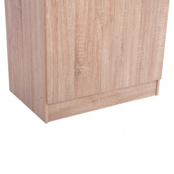 ΠΑΠΟΥΤΣΟΘΗΚΗ ΞΥΛΙΝΗ DAYANNA ΜΕ 6 ΡΑΦΙΑ 60X43X180.5εκ. SONAMA HM2379.02
