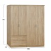 ΣΕΤ 2 ΤΜΧ ΝΤΟΥΛΑΠΑ 4ΦΥΛΛΗ SONAMA 160X42X181 HM11351.02