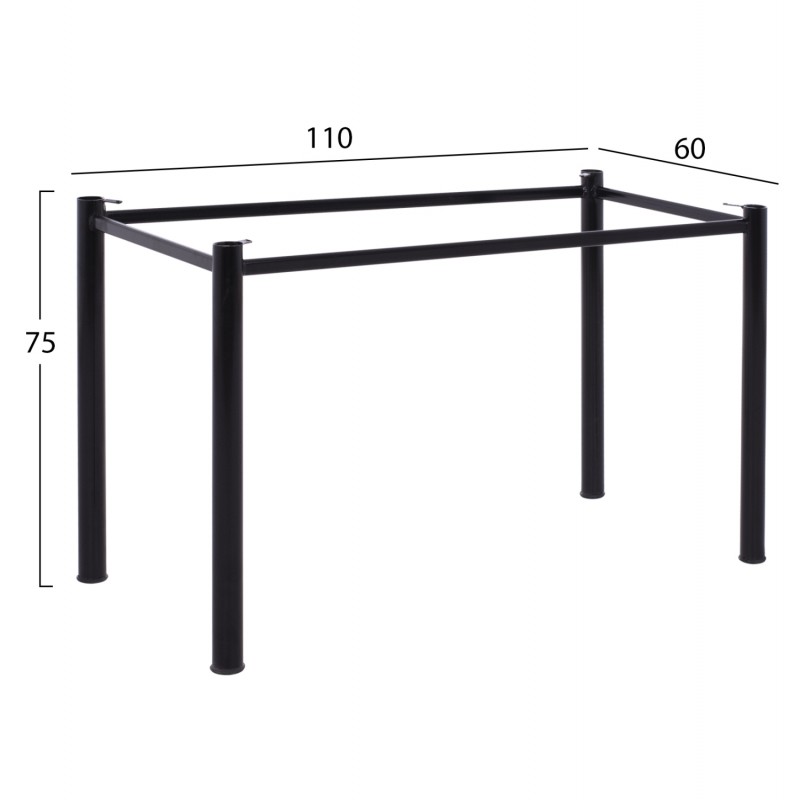 ΒΑΣΗ ΚΟΛΟΝΑΤΗ ΜΕΤΑΛΛΙΚΗ ΓΙΑ ΕΠΙΦΑΝΕΙΑ 120x70