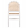 ΚΑΡΕΚΛΑ ΑΠΟ ΟΞΙΑ ΣΕ ΛΕΥΚΟ-RATTAN ΜΠΕΖ HM9407.03 43x50x87Yεκ.