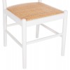 ΚΑΡΕΚΛΑ ΑΠΟ ΟΞΙΑ ΣΕ ΛΕΥΚΟ-RATTAN ΜΠΕΖ HM9407.03 43x50x87Yεκ.