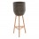 ΓΛΑΣΤΡΑ ΑΠΟ RATTAN ΚΑΙ BAMBOO HM7724 36Χ35Χ95Yεκ.ΦΥΣΙΚΟ - ΠΡΑΣΙΝΟ