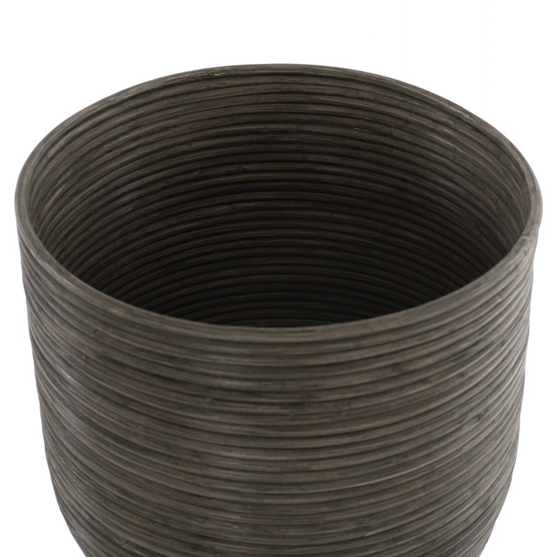 ΓΛΑΣΤΡΑ ΑΠΟ RATTAN ΚΑΙ BAMBOO HM7815 31x30x80Yεκ. ΦΥΣΙΚΟ - ΠΡΑΣΙΝΟ